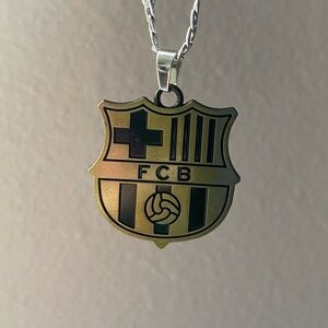 Fc Barcelona Necklace
